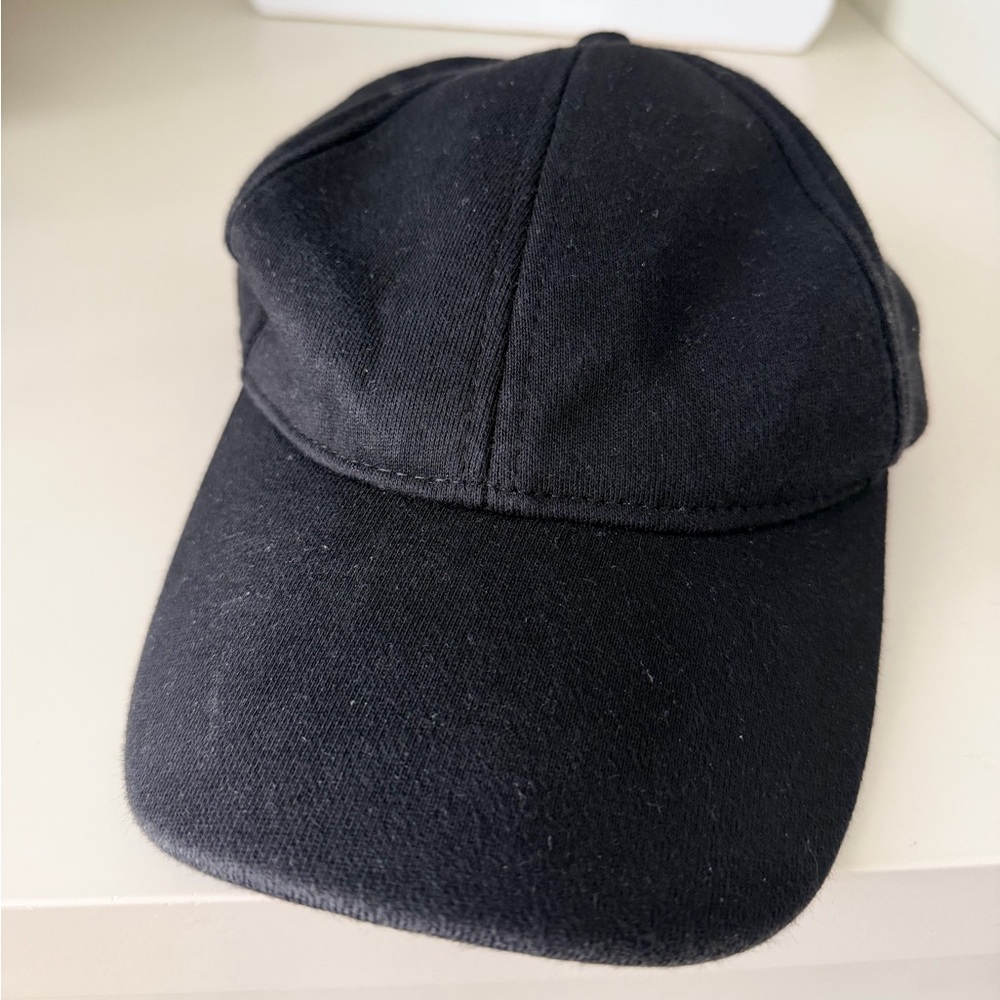 OAK + FORT Black Cap Hat Adjustable Unisex Adult One Size